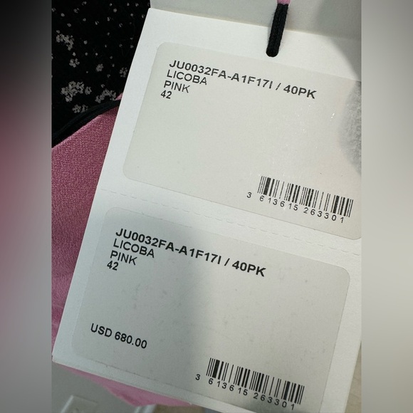 NWT Isabel Marant Licoba Mini Skirt in Pink - Picture 10 of 16